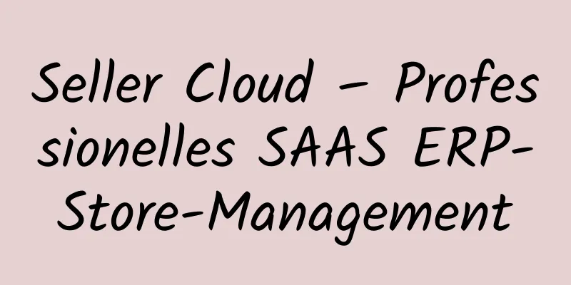 Seller Cloud – Professionelles SAAS ERP-Store-Management