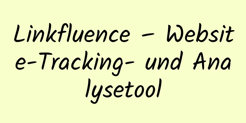 Linkfluence – Website-Tracking- und Analysetool