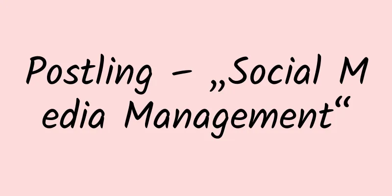 Postling – „Social Media Management“