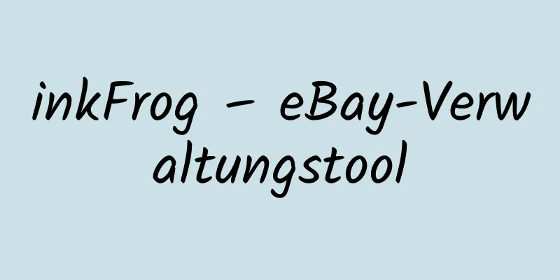 inkFrog – eBay-Verwaltungstool