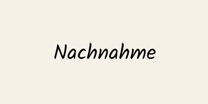 Nachnahme