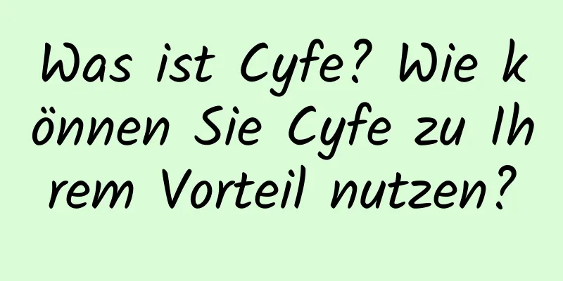 Was ist Cyfe? Wie können Sie Cyfe zu Ihrem Vorteil nutzen?