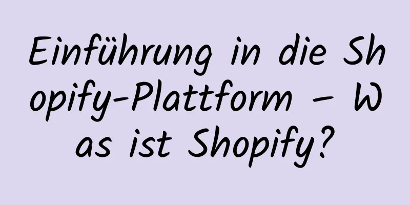 Einführung in die Shopify-Plattform – Was ist Shopify?