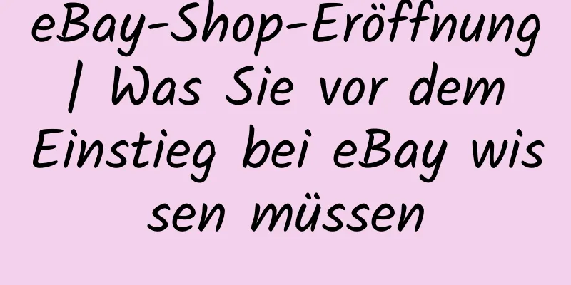 eBay-Shop-Eröffnung | Was Sie vor dem Einstieg bei eBay wissen müssen