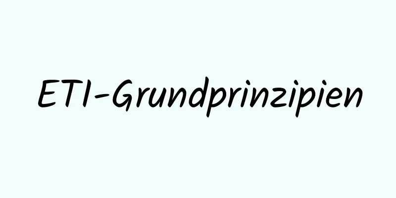 ETI-Grundprinzipien