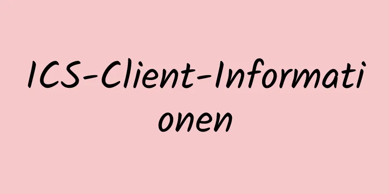 ICS-Client-Informationen